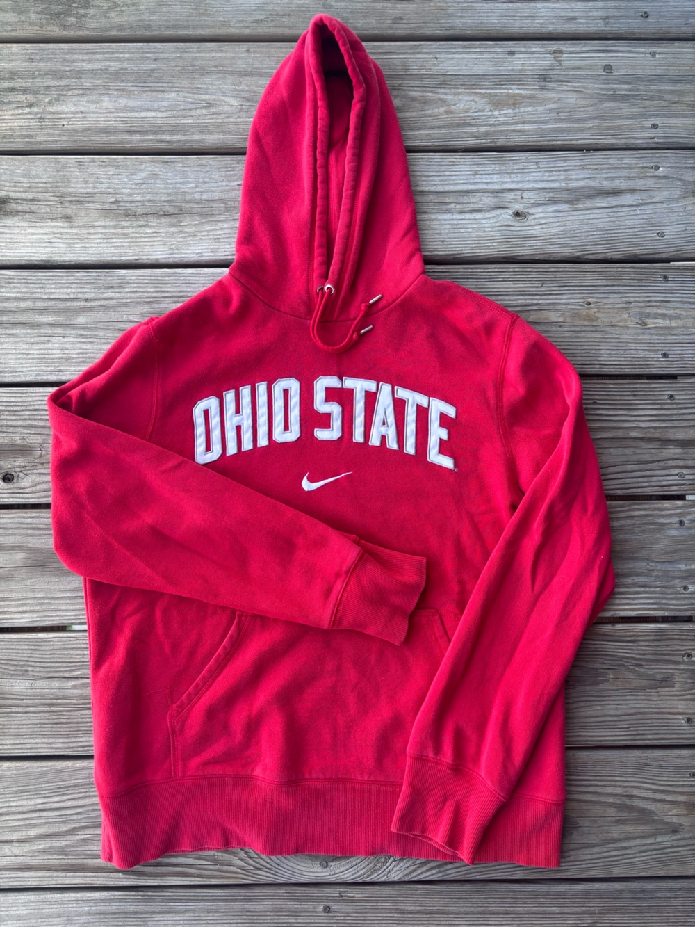 Nike Red Ohio State Cowl-Neck Sweatshirt